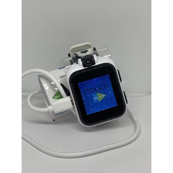 iTouch PlayZoom IPZ03517M62C-BLT Kids Black Sports Print Smart Watch NWC205 - Picture 1 of 11